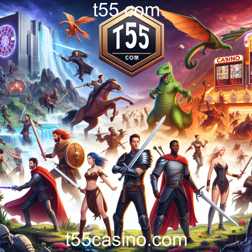 Mergulhe no Mundo dos Jogos de RPG no t55 com